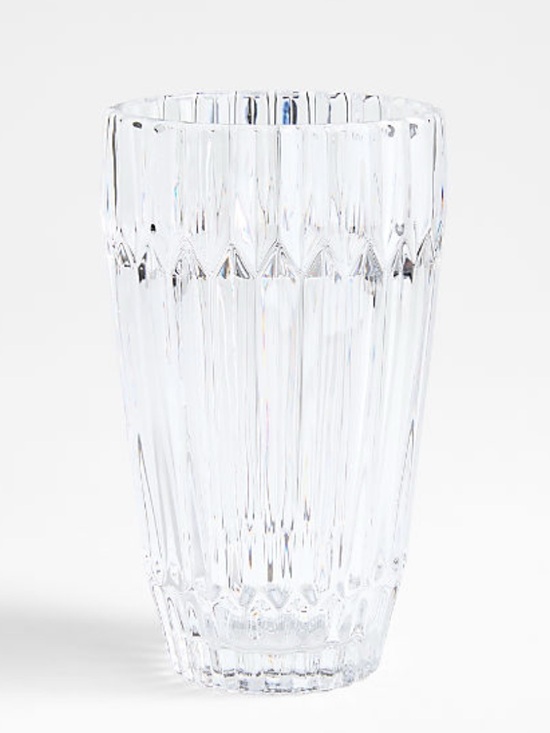 Crate&Barrel Other - New! Crate&Barrel Clear Ribbed Highball Glass Set of 4